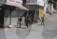 Israeli army operation in West Bank refugee camp