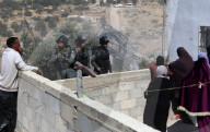 Israeli military demolish West Bank Palestinian Building