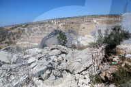Israeli military demolish West Bank Palestinian Building