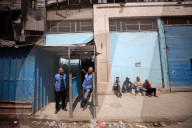 UNRWA Aid Distribution Warehouse In Gaza  