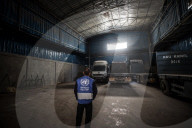 UNRWA Aid Distribution Warehouse In Gaza  