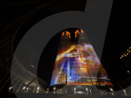 Godzilla featured in "Tokyo Night & Light" show