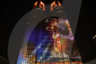 Godzilla featured in "Tokyo Night & Light" show