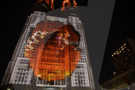 Godzilla featured in "Tokyo Night & Light" show