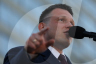 Slawomir Mentzen's Election Rally In Katowice