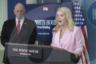 DC: Press Sec Leavitt and Border Czar Homan hold a White House press conference
