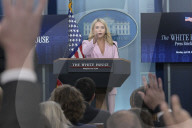 DC: Press Sec Leavitt and Border Czar Homan hold a White House press conference