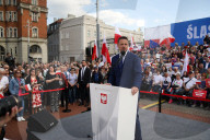 Rafal Trzaskowski's Election Rally In Katowice