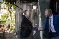 Tom Homan Border Cazr  Walking To A Interview At The White House