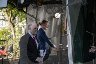 Tom Homan Border Cazr  Walking To A Interview At The White House