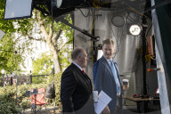 Tom Homan Border Cazr  Walking To A Interview At The White House