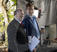 Tom Homan Border Cazr  Walking To A Interview At The White House