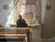 Church Holds A Daily Prayer For Peace In Ukraine