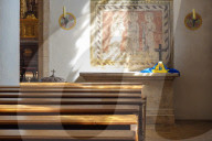 Church Holds A Daily Prayer For Peace In Ukraine