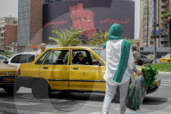 Tehran diplays giant billboards for deadly port explosion