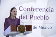 Mexico’s President Sheinbaum Pardo Holds Briefing Conference