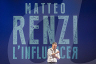 The Presentation Of The Book L'Influencer By Matteo Renzi At The Teatro Francesco Paolo Tosti In Ortona