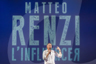 The Presentation Of The Book L'Influencer By Matteo Renzi At The Teatro Francesco Paolo Tosti In Ortona