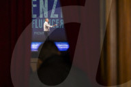 The Presentation Of The Book L'Influencer By Matteo Renzi At The Teatro Francesco Paolo Tosti In Ortona