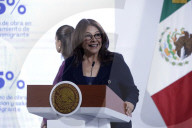 Mexico’s President Sheinbaum Pardo Holds Briefing Conference