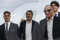 The Presentation Of The Book L'Influencer By Matteo Renzi At The Teatro Francesco Paolo Tosti In Ortona