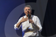 The Presentation Of The Book L'Influencer By Matteo Renzi At The Teatro Francesco Paolo Tosti In Ortona