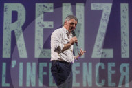 The Presentation Of The Book L'Influencer By Matteo Renzi At The Teatro Francesco Paolo Tosti In Ortona