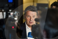 The Presentation Of The Book L'Influencer By Matteo Renzi At The Teatro Francesco Paolo Tosti In Ortona