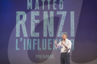 The Presentation Of The Book L'Influencer By Matteo Renzi At The Teatro Francesco Paolo Tosti In Ortona