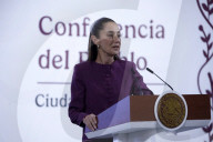 Mexico’s President Sheinbaum Pardo Holds Briefing Conference
