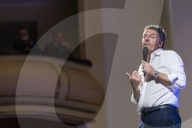 The Presentation Of The Book L'Influencer By Matteo Renzi At The Teatro Francesco Paolo Tosti In Ortona