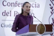 Mexico’s President Sheinbaum Pardo Holds Briefing Conference