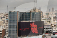 Tehran diplays giant billboards for deadly port explosion