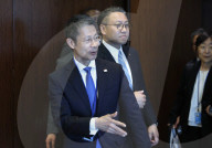  NY: UN Secretary General Meetw With Minister For Foreign Affairs Of Japan