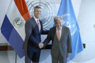  NY: UN Secretary General Meets With President, Republic Of Paraguay
