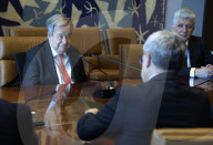  NY: UN Secretary General Meets With President, Republic Of Paraguay