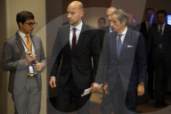  NY: United Nations Press Conference For The Atomic Energy