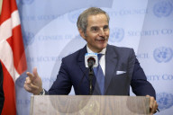  NY: United Nations Press Conference For The Atomic Energy