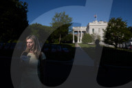 Signs with alleged criminal immigrants displayed at White House