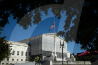 U.S. Supreme Court on a spring afternoon
