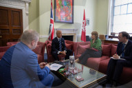 Rachel Reeves UK Chancellor of the Exchequer meets with Tom Wagner Co-Chairman of Knighthead Capital Management