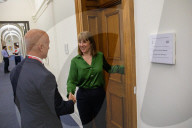 Rachel Reeves UK Chancellor of the Exchequer meets with Tom Wagner Co-Chairman of Knighthead Capital Management