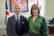 Rachel Reeves UK Chancellor of the Exchequer meets with Tom Wagner Co-Chairman of Knighthead Capital Management