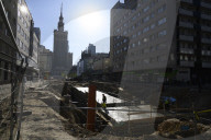 Daily Life And Economy In Warsaw.
