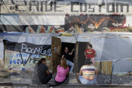 Migrants Fear Eviction At Camp In The Gustavo A. Madero Borough Of Mexico City