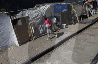 Migrants Fear Eviction At Camp In The Gustavo A. Madero Borough Of Mexico City