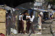 Migrants Fear Eviction At Camp In The Gustavo A. Madero Borough Of Mexico City