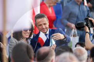 Rafal Trzaskowski Presidential Rally In Katowice, Poland