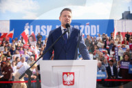 Rafal Trzaskowski Presidential Rally In Katowice, Poland