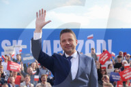 Rafal Trzaskowski Presidential Rally In Katowice, Poland